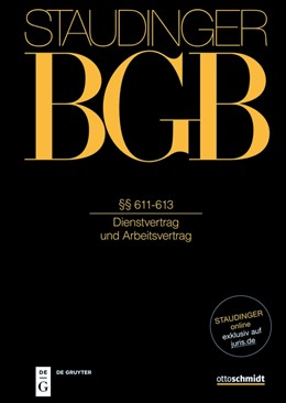 Cover: Richardi / Fischinger / Latzel / Rieble, §§ 611-613 (Dienstvertrag und Arbeitsvertrag)