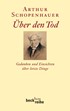 Cover: Schopenhauer / Ziegler, Über den Tod