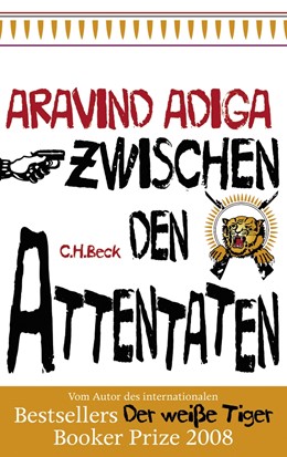Cover: Adiga, Zwischen den Attentaten
