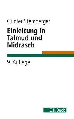 Cover: Stemberger, Einleitung in Talmud und Midrasch