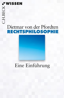 Cover: Pfordten, Rechtsphilosophie