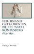 Cover: Gregorovius / Fugger / Schlüter, Briefe nach Königsberg