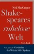 Cover: MacGregor, Shakespeares ruhelose Welt