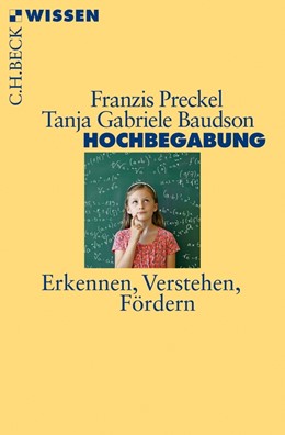 Cover: Preckel / Baudson, Hochbegabung