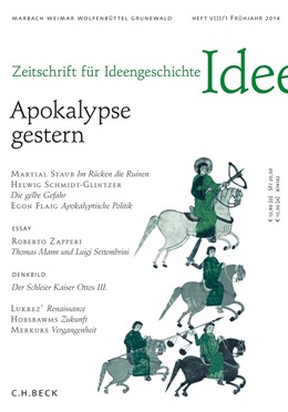 Cover: Dutt / Staub, Zeitschrift für Ideengeschichte Heft VIII/1 Frühjahr 2014