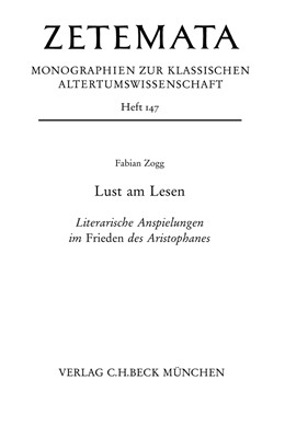 Cover: Zogg, Lust am Lesen