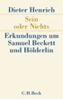 Cover: Henrich, Sein oder Nichts