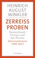 Cover: Winkler, Zerreissproben