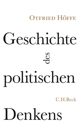 Cover: Höffe, Geschichte des politischen Denkens