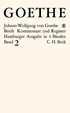 Cover: Goethe / Mandelkow, Goethes Briefe und Briefe an Goethe  Bd. 2: Briefe der Jahre 1786-1805