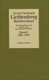 Cover: , Lichtenberg Briefwechsel  Bd. 1: 1765-1779