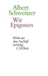 Cover: Schweitzer / Körtner / Zürcher, Wir Epigonen