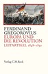 Cover: Gregorovius / Fugger / Lorek, Europa und die Revolution