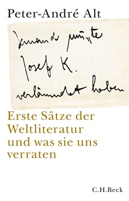Cover: Alt, 'Jemand musste Josef K. verleumdet haben …'