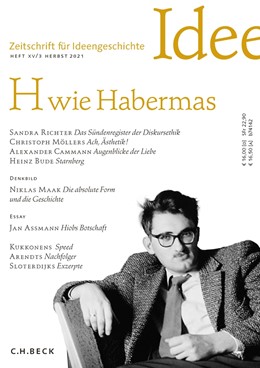 Cover: Hacke / Schlak, Zeitschrift für Ideengeschichte Heft XV/3 Herbst 2021