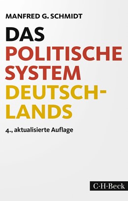 Cover: Schmidt, Das politische System Deutschlands