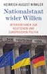 Cover: Winkler, Nationalstaat wider Willen