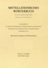 Cover: , Mittellateinisches Wörterbuch  53. Lieferung (sandalus - scissura)