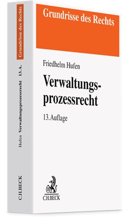 Cover: Hufen, Verwaltungsprozessrecht