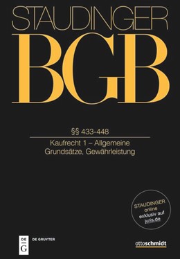 Cover: von Staudinger, §§ 433-448