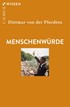 Cover: Pfordten, Menschenwürde