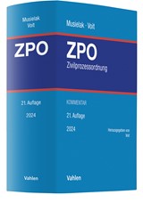 Abbildung von Musielak / Voit | Zivilprozessordnung: ZPO - mit Gerichtsverfassungsgesetz | 21., neubearbeitete Auflage | 2024 | beck-shop.de