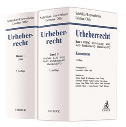 Cover: Schricker / Loewenheim / Leistner / Ohly, Urheberrecht