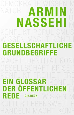 Cover: Nassehi, Gesellschaftliche Grundbegriffe