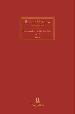 Cover: Andree, Rudolf Virchow: Sämtliche Werke