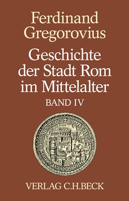 Cover: Gregorovius, Ferdinand, Einführung. Anhang. Register