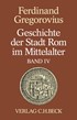 Cover: Gregorovius, Ferdinand, Einführung. Anhang. Register