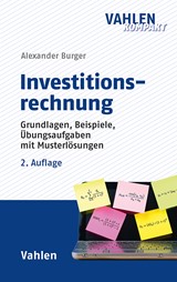 Abbildung von Burger | Investitionsrechnung - Grundlagen, Beispiele, Übungsaufgaben mit Musterlösungen | 2., aktualisierte Auflage | 2024 | beck-shop.de