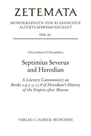 Cover: Chrysanthos Chrysanthou, Septimius Severus and Herodian