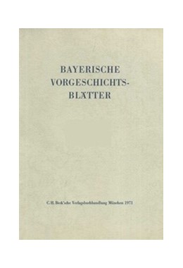 Cover: , Bayerische Vorgeschichtsblätter 2024