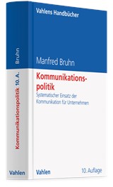 Abbildung von Bruhn | Kommunikationspolitik - Systematischer Einsatz der Kommunikation für Unternehmen | 10. Auflage | 2025 | beck-shop.de