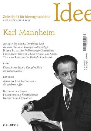 Cover: , Zeitschrift für Ideengeschichte Heft XIX/3 Herbst 2025
