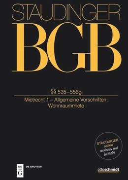 Cover: Artz / Emmerich / Steinrötter / Rolfs, §§ 535-556g (Mietrecht 1 - Allgemeine Vorschriften; Wohnraummiete)