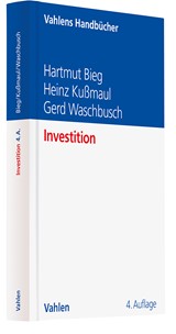 Abbildung von Bieg / Kußmaul / Waschbusch | Investition | 4., vollständig überarbeitete Auflage | 2025 | beck-shop.de