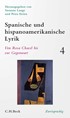 Cover: Lange / Strien, Spanische und hispanoamerikanische Lyrik  Bd. 4: Von Rosa Chacel bis zur Gegenwart