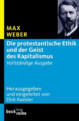 Cover: Weber / Kaesler, Die protestantische Ethik und der Geist des Kapitalismus