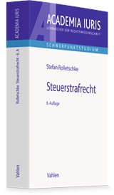 Abbildung von Rolletschke | Steuerstrafrecht | 6. Auflage | 2027 | beck-shop.de