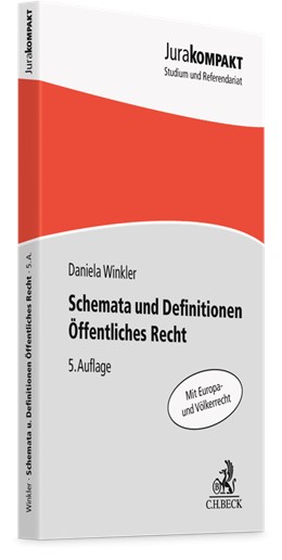 Cover: Winkler, Schemata und Definitionen Öffentliches Recht