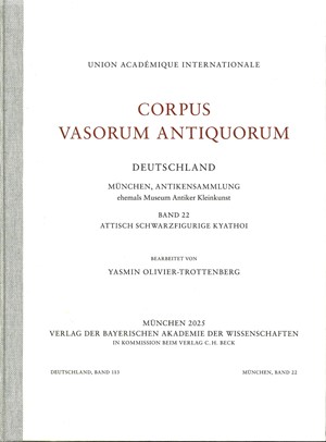 Cover: Yasmin Olivier-Trottenberg, Corpus Vasorum Antiquorum Deutschland Bd. 113:  München Band 22