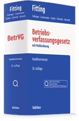 Abbildung von Fitting / Trebinger / Linsenmaier / Schelz / Schmidt / Ahrendt | Betriebsverfassungsgesetz: BetrVG Chat-Book - mit Wahlordnung - Buch inklusive KI-Anwendung FRAG DEN FITTING | 33. Auflage | 2026 | beck-shop.de