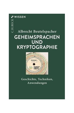 Cover: Beutelspacher, Albrecht, Geheimsprachen und Kryptographie