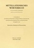 Cover: , Mittellateinisches Wörterbuch  56. Lieferung (servitium - sindon)