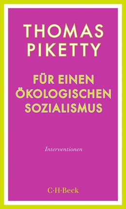 Cover: Piketty, Für einen ökologischen Sozialismus