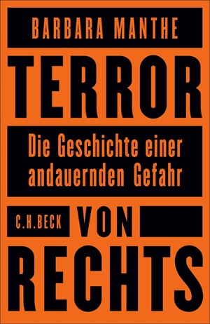 Cover: Barbara Manthe, Terror von rechts