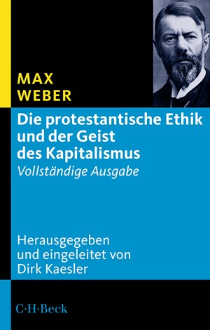 Cover: Max Weber, Die protestantische Ethik und der Geist des Kapitalismus