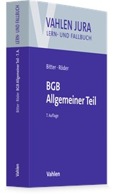 Abbildung von Bitter / Röder | BGB Allgemeiner Teil | 7. Auflage | 2026 | beck-shop.de